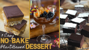 e easy no bake plant based dessert