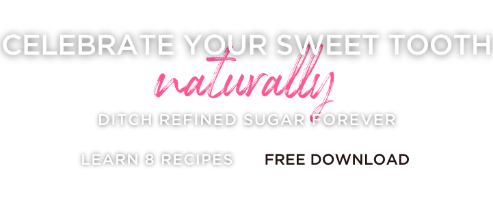 celebrate sweet tooth naturally banner
