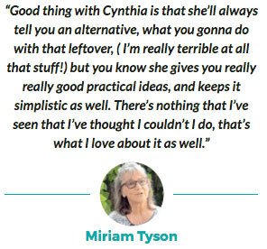 Miriam Tyson Testimonial